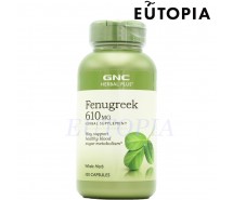 GNC 葫蘆巴種子催乳豐胸膠囊 610mg 100粒 (048107128708)