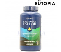 GNC 三倍強度魚油1000mg 120粒(048107170516)
