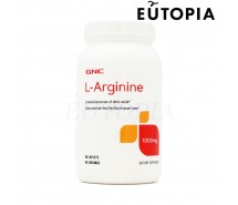 GNC (新版) 左旋精胺酸 精胺酸1000毫克 90粒丸劑(048107211202)